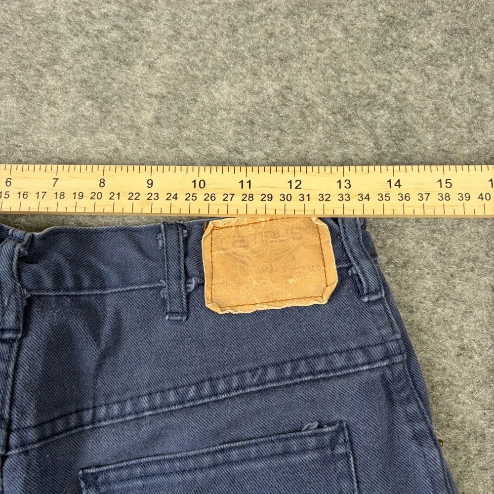 Y2K Campus Denim‎ Shorts Mens 32 Blue Vintage 90s Baggy Workwear Gorpcore Skate